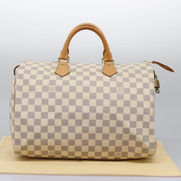 LOUIS VUITTON Damier Azur Speedy 35 Hand Bag N41535 - Picture 12 of 16
